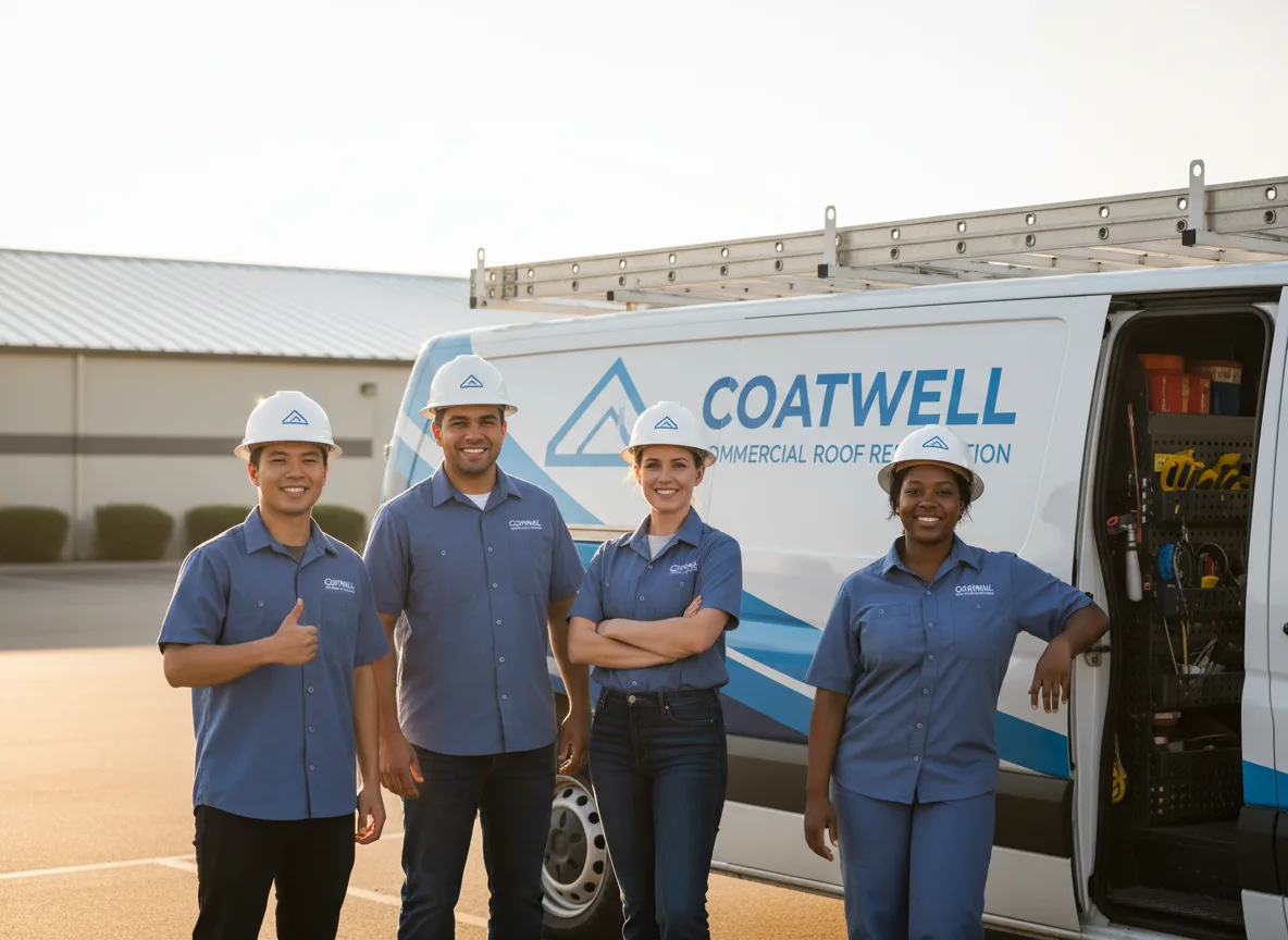 Commercial roof coating company in Roy, UT